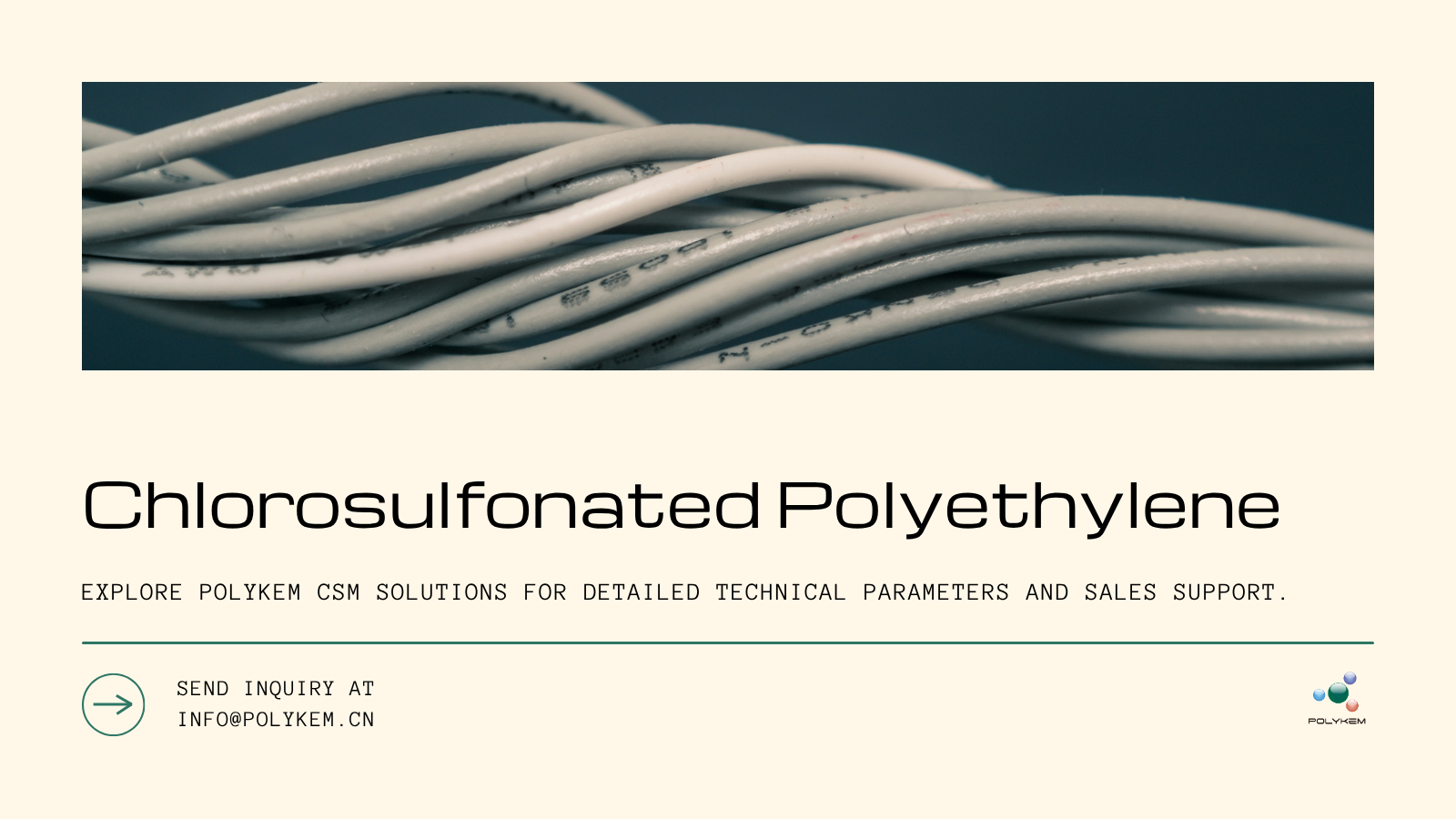 Chlorosulfonated Polyethylene (CSM) : An industry solution for high-performance elastomers