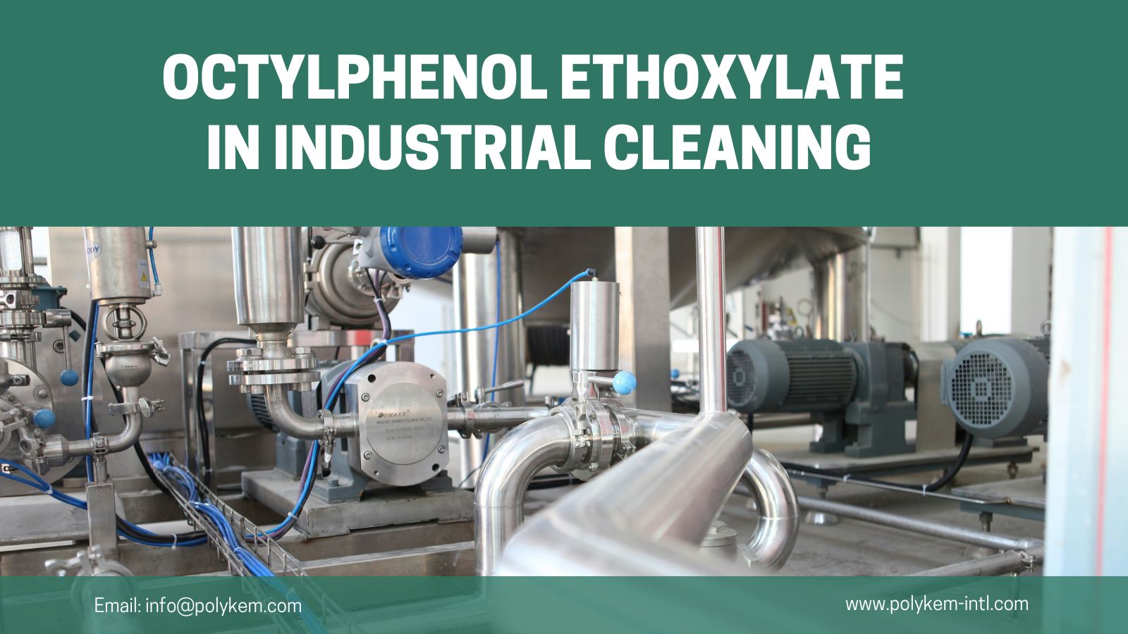 In-Depth Analysis: High Performance of Octylphenol Ethoxylate in Industrial Cleaning