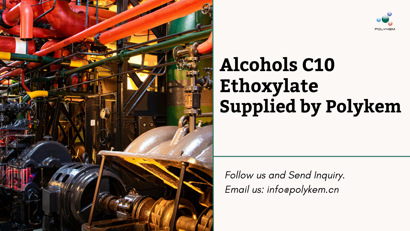 Polykem Alcohols C10 Ethoxylate: An efficient surfactant solution for the chemical industry